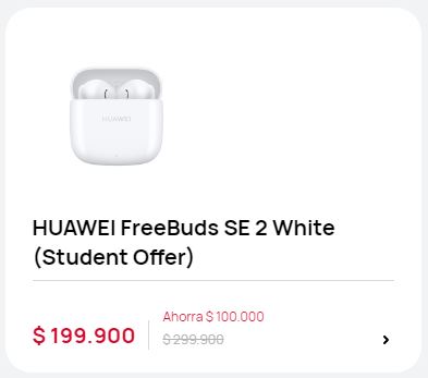 huawei colombia codigo descuento estudiantes